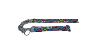 Kennel Shapes Printed Nylon Chain Collar No.2 (3 mm) (1")
